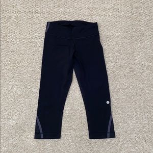 Lululemon Cropped Capri Workout Pants